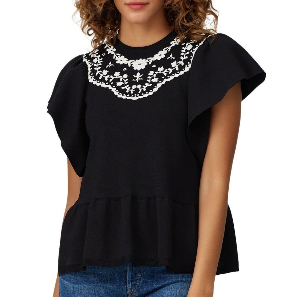RED VALENTINO | $625 Knit Sweater - Picture 2 of 3
